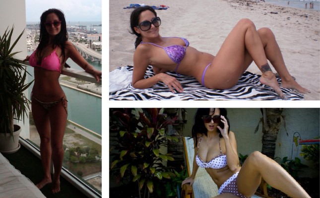 Ava Addams Bikini Show