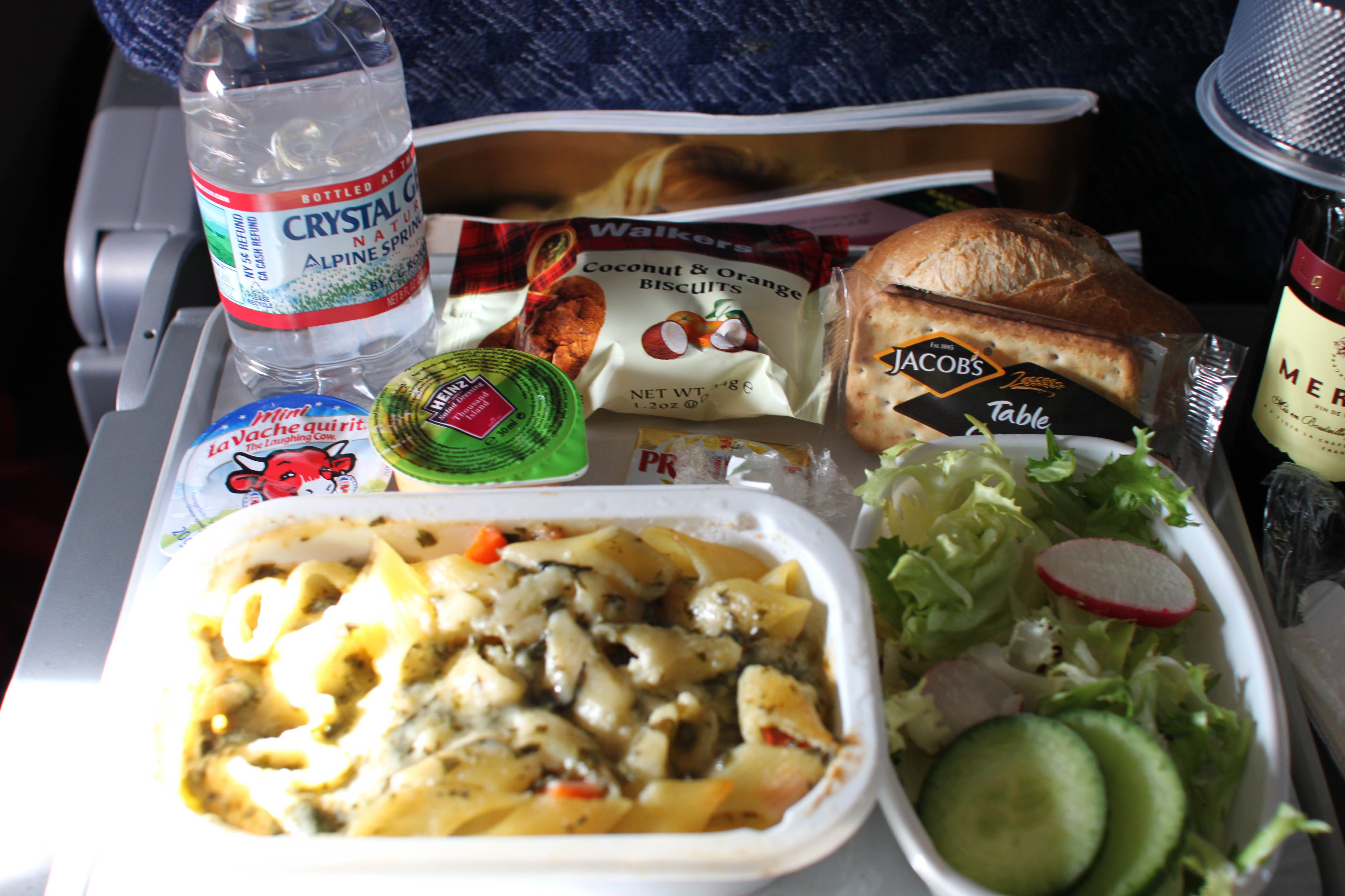 Inflight meals American Airlines Hejorama