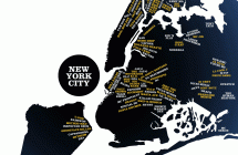 The Monday Map: NYC Map of Rappers
