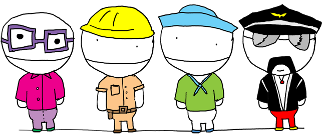 Exploring the world through different occupations