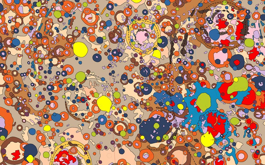 Colorful Planetary Maps