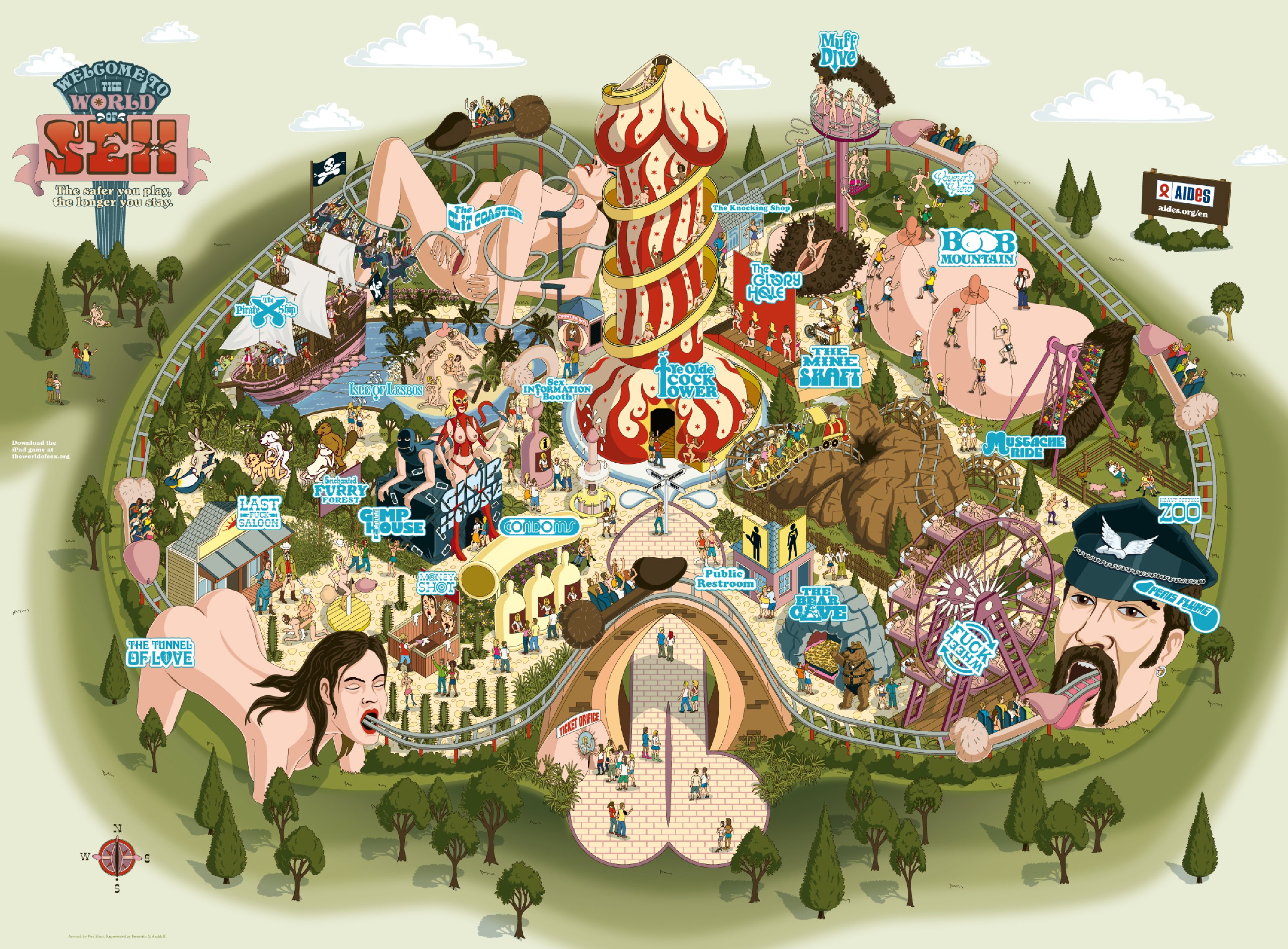 The Monday Map : Welcome to the World of Sex