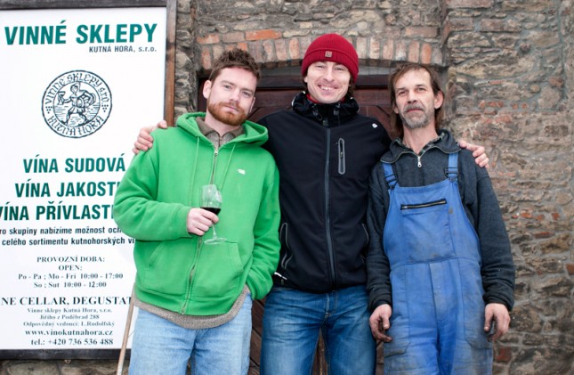 The team at Vinné sklepy Kutná Hora. The team at Vinné sklepy Kutná Hora.