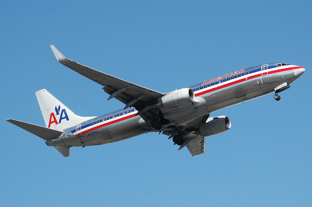 American Airlines Plane by Caribb