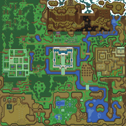 LegendOfZelda -ALinkToThePast-LightWorld