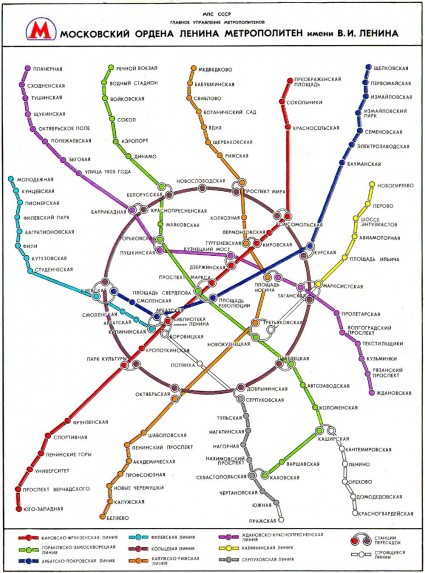 Metro Moscow 1984