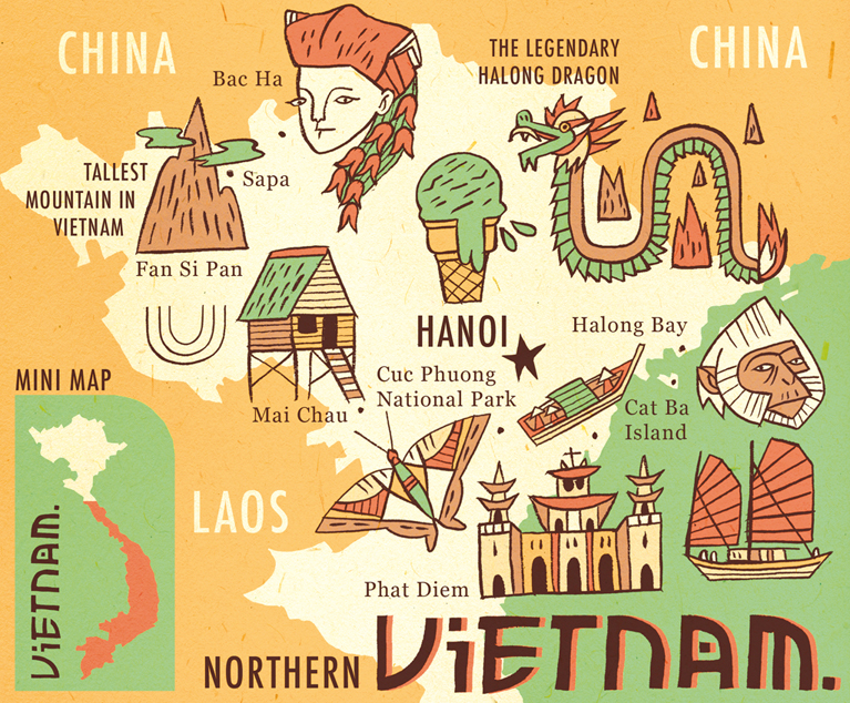 Vietnam by Owen Davey
