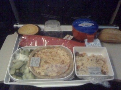 lunch air france flight