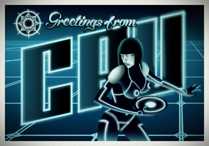 Greetings from Tron by Rubsy
