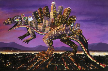 LA Dinosaur by Andy Council