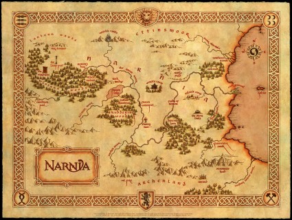 map Narnia