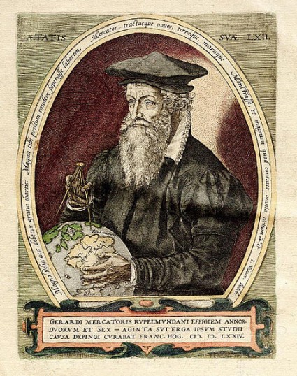 Portrait of Gerardus Mercator