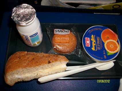 Delta Airlines food