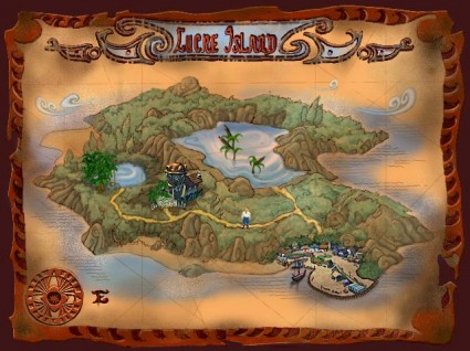 Lucre Island from Escape from Monkey Island