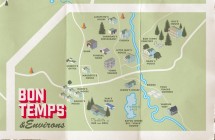 Map Bon Temps True Blood