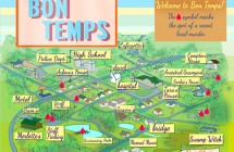 Map Bon Temps True Blood 2