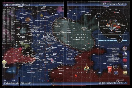 Map Star Trek