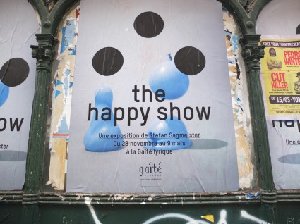 the Happy Show of S. Sagmeister